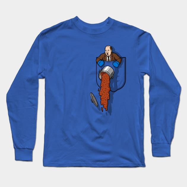 Chili Pocket! Long Sleeve T-Shirt by Raffiti